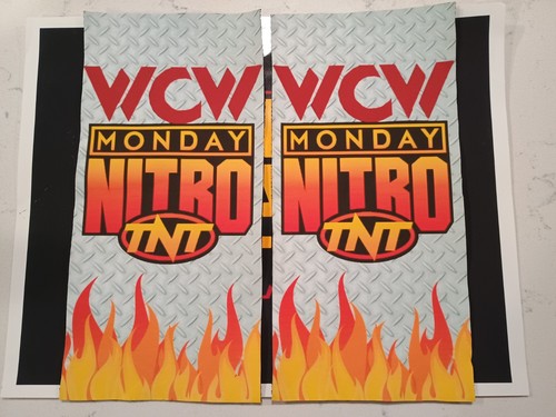Wcw monday nitro stage banner - wcw,