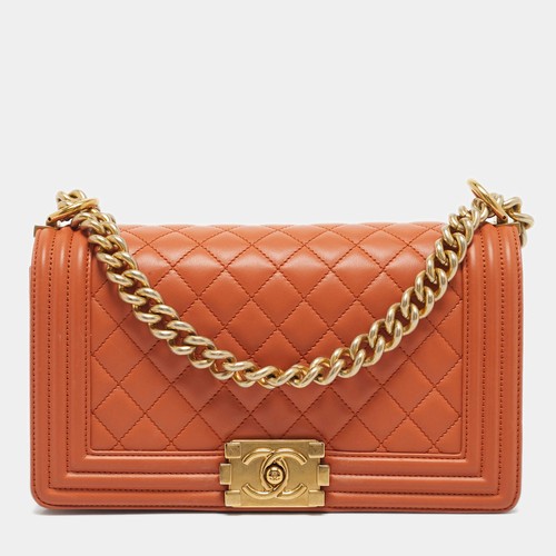 Borsa chanel arancione - chanel,