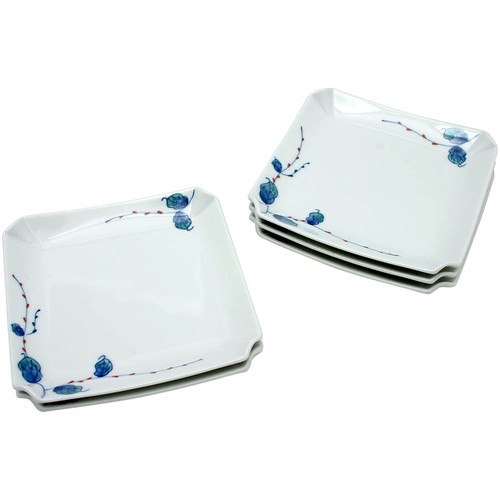 Arita ware square small plate - arita,