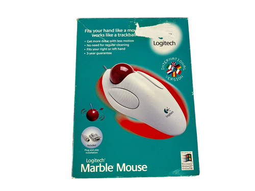 Mouse logitech marble - mouse,