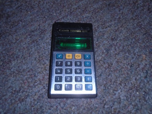 Calcolatrice canon palmtronic - calcolatrice,