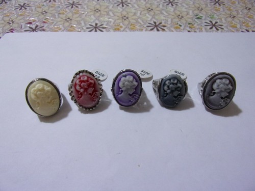 Anello con cammeo - anello,