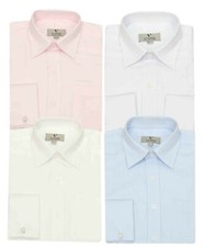Camicia polsino francese