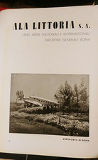 Pubblicità ala littoria linee - pubblicità,