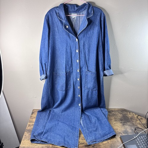 Abito lungo denim donna