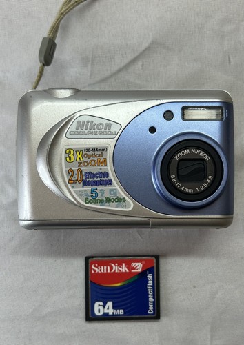 Nikon coolpix 2000 fotocamera - nikon,
