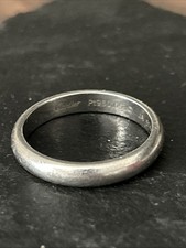 Anello Cartier fascia platino