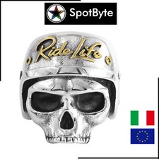 Anello Uomo Teschio Scheletro