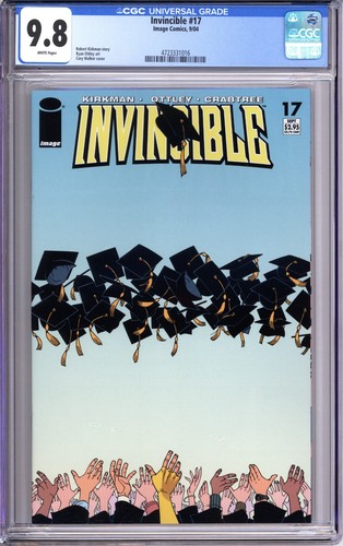 Invincible cgc nm - invincible, 17