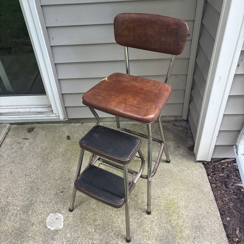 Sedia sgabello vintage cosco - sgabello,