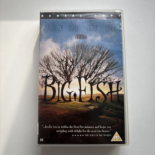 Big fish vhs video tape - fish,