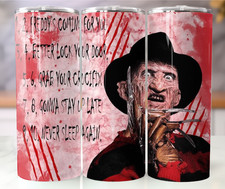 Bicchiere Freddy Krueger