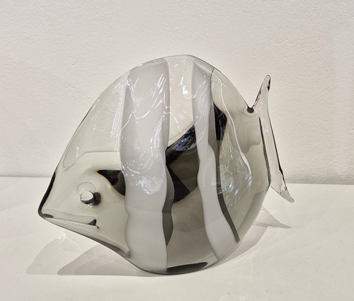 Pesce vetro murano - pesce, archimede