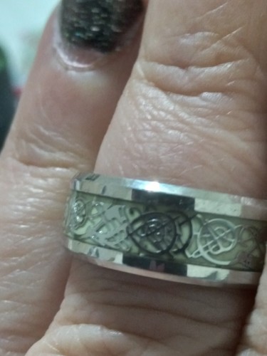Anello acciaio uomo - anello,