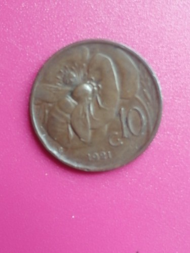 Italie piece monnaie - =, de