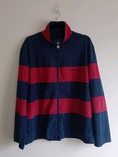 Giacca righe adidas borgogna - giacca,