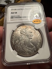 1918-R Eritrea Argento