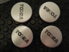 Set di 4 tappi cap cerchi in lega Toora