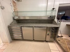 Banco frigo pizza con vetrina