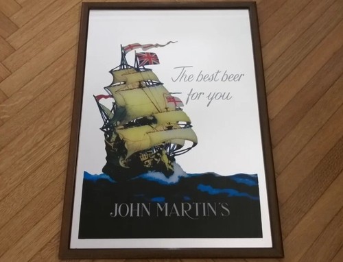 Quadro insegna specchio john - insegna,