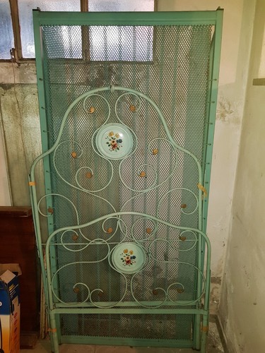 Letto ferro battuto dell 800 - letto,