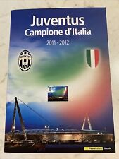Folder Juventus campione d’Italia 2011-2012 con autografi originali