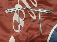 Coppia supporti vetro