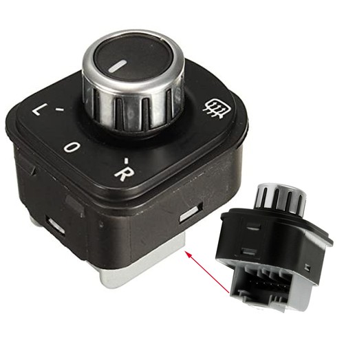 Bouton réglage rétroviseur - bouton,
