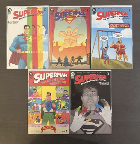 Superman kryptonite spectrum - superman,