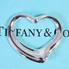 Bellissima collana XL Tiffany cuore aperto Top 25 1670S
