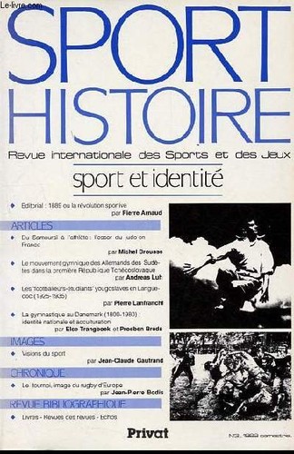 Sport histoire revue - sport,