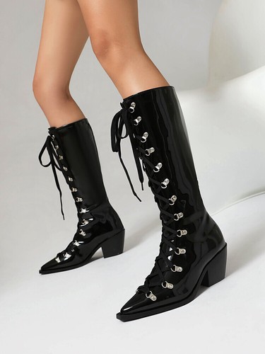 Scarpe stivali cavaliere donna