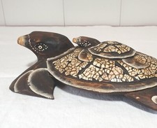 Tartaruga marina in legno