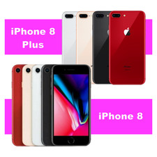 Apple iPhone 8 & 8 Plus Unlocked 64GB/128GB - Colors & Carriers - Free Shipping