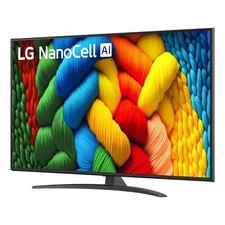 Lg Tv 55" ( LED ) WebOS SERIE NANO81 AI Black 55NANO81A6A API
