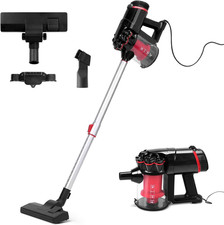 Aspirapolvere Senza Sacco,Scopa Elettrica Portatile E Verticale Da 600W Con Filo