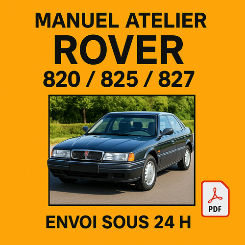 Manuel atelier rover 820 825 - atelier, 820,