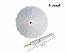 x Set 6 Pezzi Ombrello Di