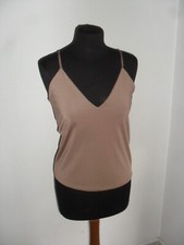 Attuale e alla Moda Top Canottiera ZARA  Sotto Giacca    Tg  L