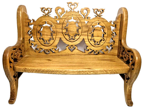 Panca per bambole - in, legno