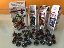 MARVEL HEROCLIX - MARVEL HERO CLIX - GAME STARTER SET + EXPANSION BOOSTER PACKS