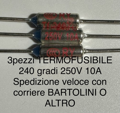3pezzi termofusibili 240 - 3pezzi, 240°