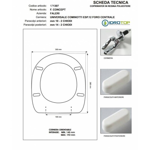 Copriwater concept blu - f.,