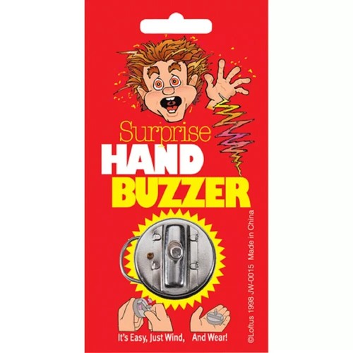 Hand buzzer buzz joke bavaglio - buzzer,