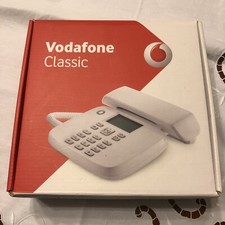 Telefono Fisso con SIM slot GSM per anziani da tavolo casa filo vodafone classic