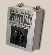 Speaker soak power - soak, tube