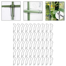 Confezione 50 Connettori Gabbia Piante Per Giardino Esterno E Uso Serra