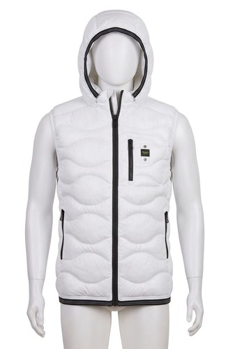 Smanicato blauer bianco uomo - smanicato,