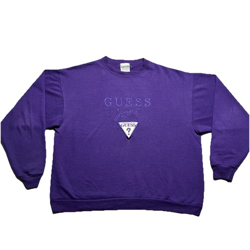 Felpa vintage guess jeans - felpa,