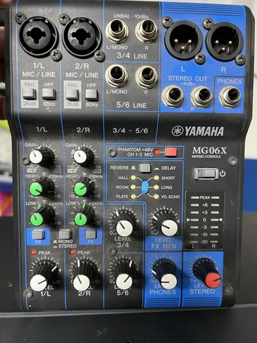 Mixer yamaha mg06x - mg06x,